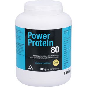 Power Protein 80 Vanille Pulver 900 g 900 g
