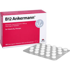 B12 Ankermann überzogene Tabletten 100 St