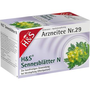 H&amp;S Sennesblätter N Filterbeutel