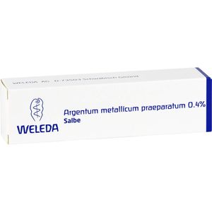 WELEDA ARGENTUM METALLICUM PRAEPARATUM 0,4% Salbe