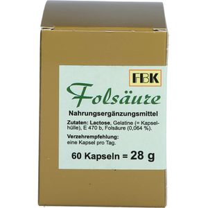 FOLSÄURE KAPSELN