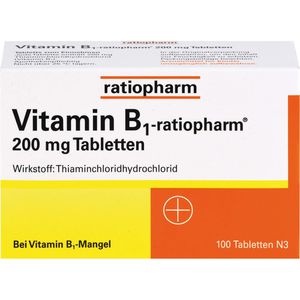 VITAMIN B1-RATIOPHARM 200 mg Tabletten