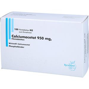 CALCIUMACETAT 950 mg Filmtabletten