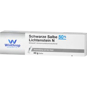 SCHWARZE SALBE 50% Lichtenstein N