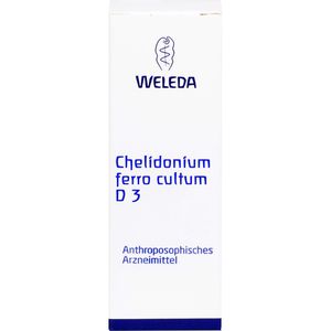 WELEDA CHELIDONIUM FERRO cultum D 3 Dilution