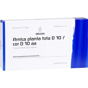 WELEDA ARNICA PLANTA tota D 10/Cor D 10 aa Ampullen