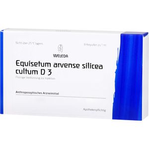 WELEDA EQUISETUM ARVENSE Silicea cultum D 3 Ampullen