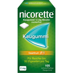 NICORETTE 2 mg freshfruit Kaugummi