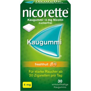     NICORETTE Kaugummi 4 mg freshfruit
