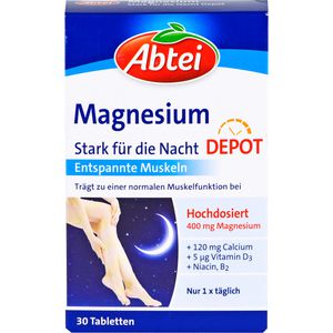 ABTEI Magnesium Stark für die Nacht Depot Tabl.