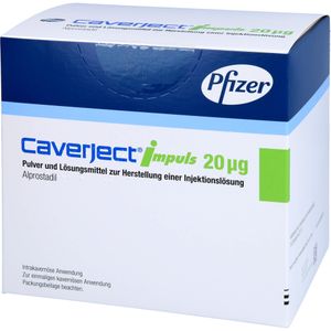 CAVERJECT Impuls 20 μg Zweikammerspr.P+LM H.Inj.L.