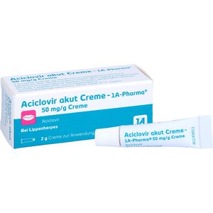 ACICLOVIR akut Creme-1A Pharma