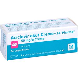 ACICLOVIR akut Creme-1A Pharma