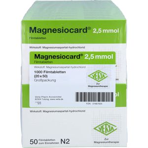 MAGNESIOCARD 2,5 mmol Filmtabletten