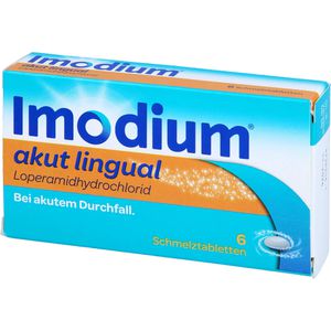 Imodium akut lingual Schmelztabletten 6 St