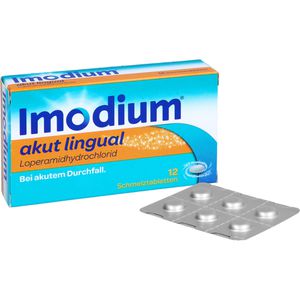 IMODIUM akut lingual Schmelztabletten