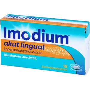 IMODIUM akut lingual Schmelztabletten