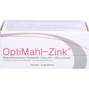 Optimahl Zink 15 mg Tabletten 50 St 50 St