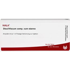 Wala Disci/Viscum comp.cum Stanno Ampullen 10 ml 10 ml