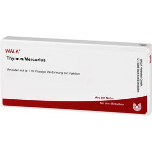 Wala Thymus/Mercurius Ampullen 10 ml