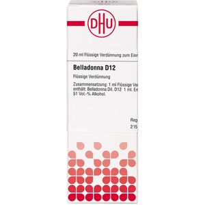Belladonna D 12 Dilution 20 ml 20 ml