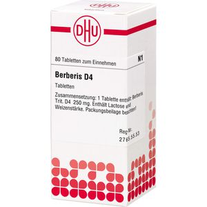 Berberis D 4 Tabletten 80 St