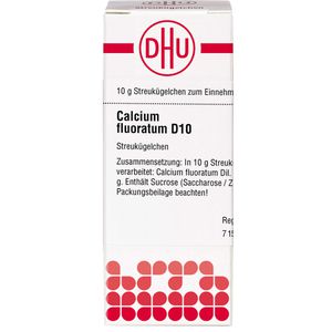 Calcium Fluoratum D 10 Globuli 10 g 10 g