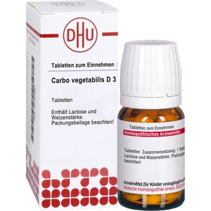 CARBO VEGETABILIS D 3 Tabletten