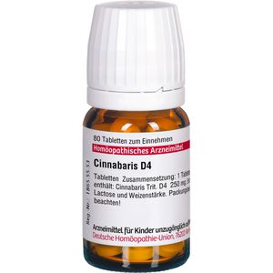 CINNABARIS D 4 Tabletten