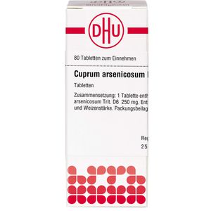 CUPRUM ARSENICOSUM D 6 Tabletten