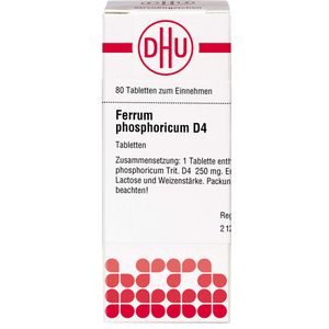 Ferrum Phosphoricum D 4 Tabletten 80 St 80 St