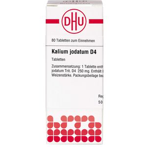 Kalium Jodatum D 4 Tabletten 80 St 80 St