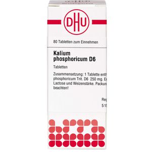 Kalium Phosphoricum D 6 Tabletten 80 St 80 St