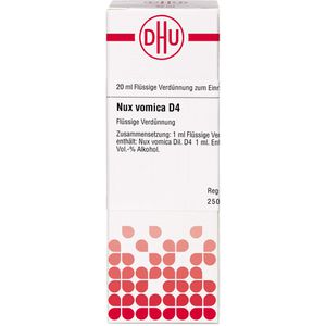 Nux Vomica D 4 Dilution 20 ml 20 ml