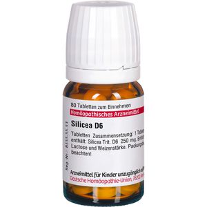 Silicea D 6 Tabletten 80 St
