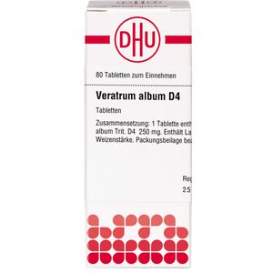 Veratrum Album D 4 Tabletten 80 St