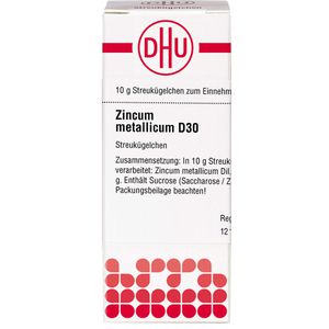 Zincum Metallicum D 30 Globuli 10 g