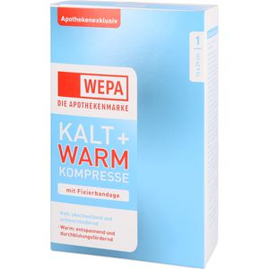 KALT-WARM Kompresse 12x29 cm mit Fixierband