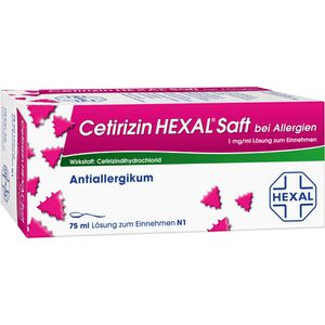 CETIRIZIN HEXAL Saft bei Allergien