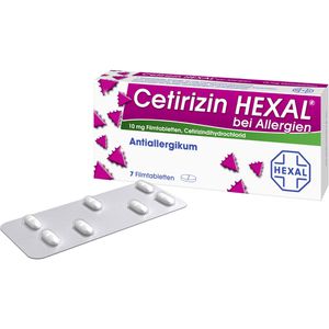 CETIRIZIN HEXAL Filmtabletten bei Allergien