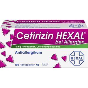 CETIRIZIN HEXAL Filmtabl. b. Allergien