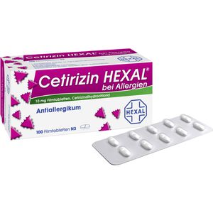 CETIRIZIN HEXAL tablete pentru alergie