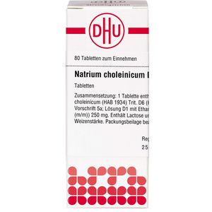 Natrium Choleinicum D 6 Tabletten 80 St