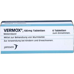 Mebendazol tabletten 100 mg