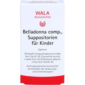 Wala Belladonna Comp.Kindersuppositorien 10 g