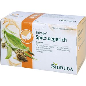 SIDROGA Spitzwegerich Tee Filterbeutel