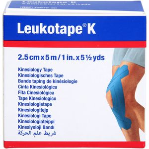 Leukotape K- Elastic Adhesive Tape 2.5cm x 5m