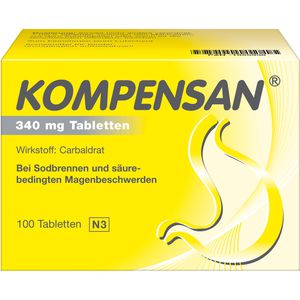Kompensan Tabletten 340 mg 100 St 100 St