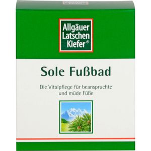 ALLGÄUER LATSCHENK. Sole Fußbad