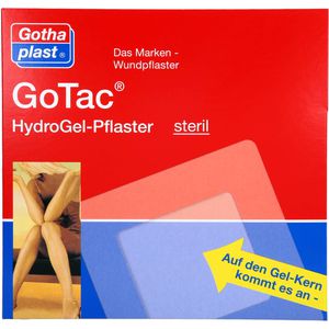 GOTAC HydroGel-Pflaster L 10x10 cm steril